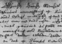 Afbeelding akte Gosen Jans